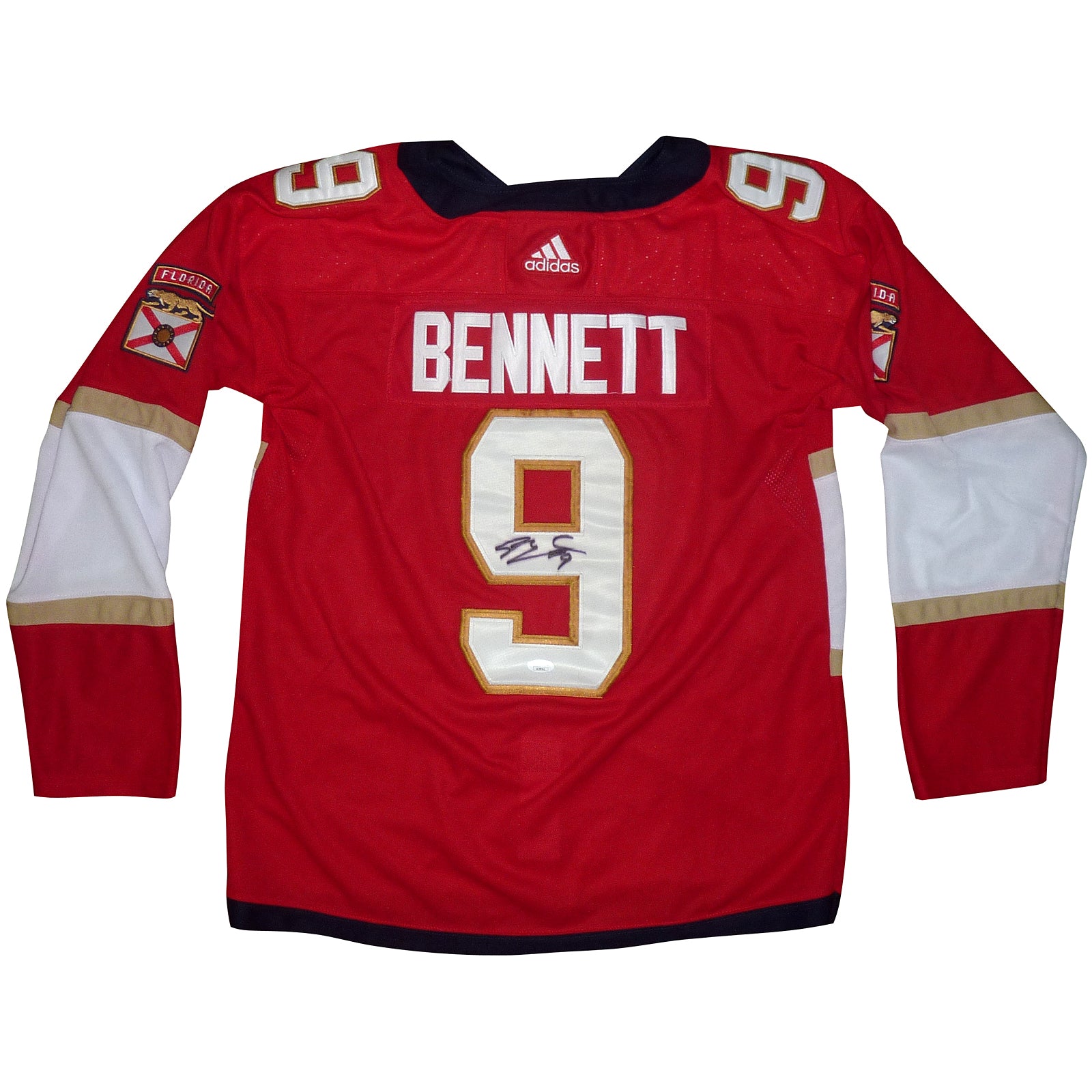 Sam Bennett Autographed Florida Panthers (Red #9) Breakaway Hockey Jersey  JSA