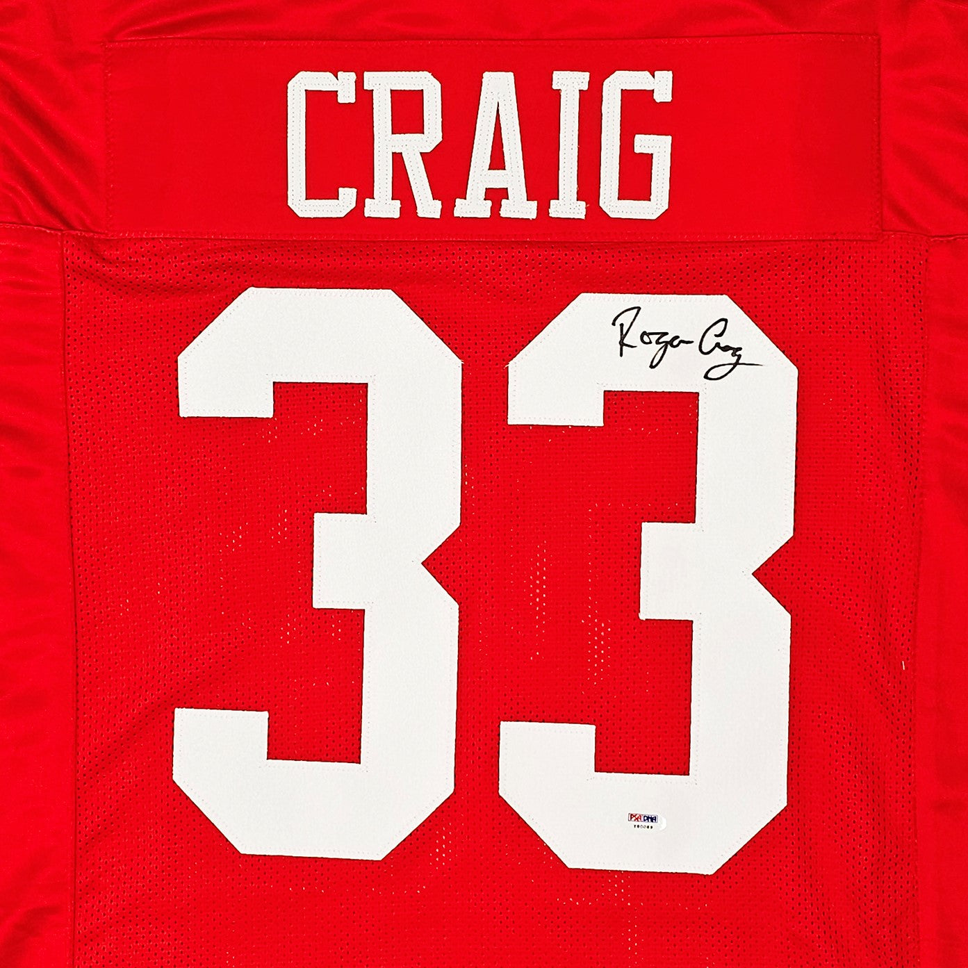 Shops Roger Craig Autographed/Signed Jersey PSA/DNA COA Nebraska Cornhuskers