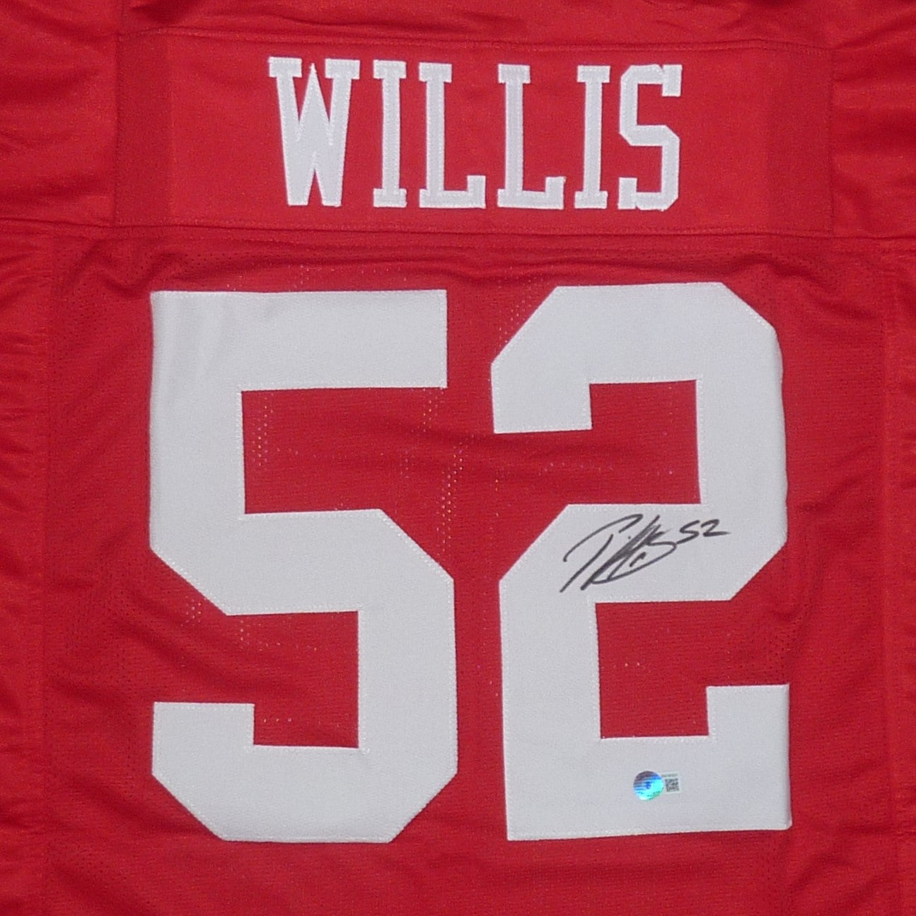 Patrick willis outlet jersey stitched