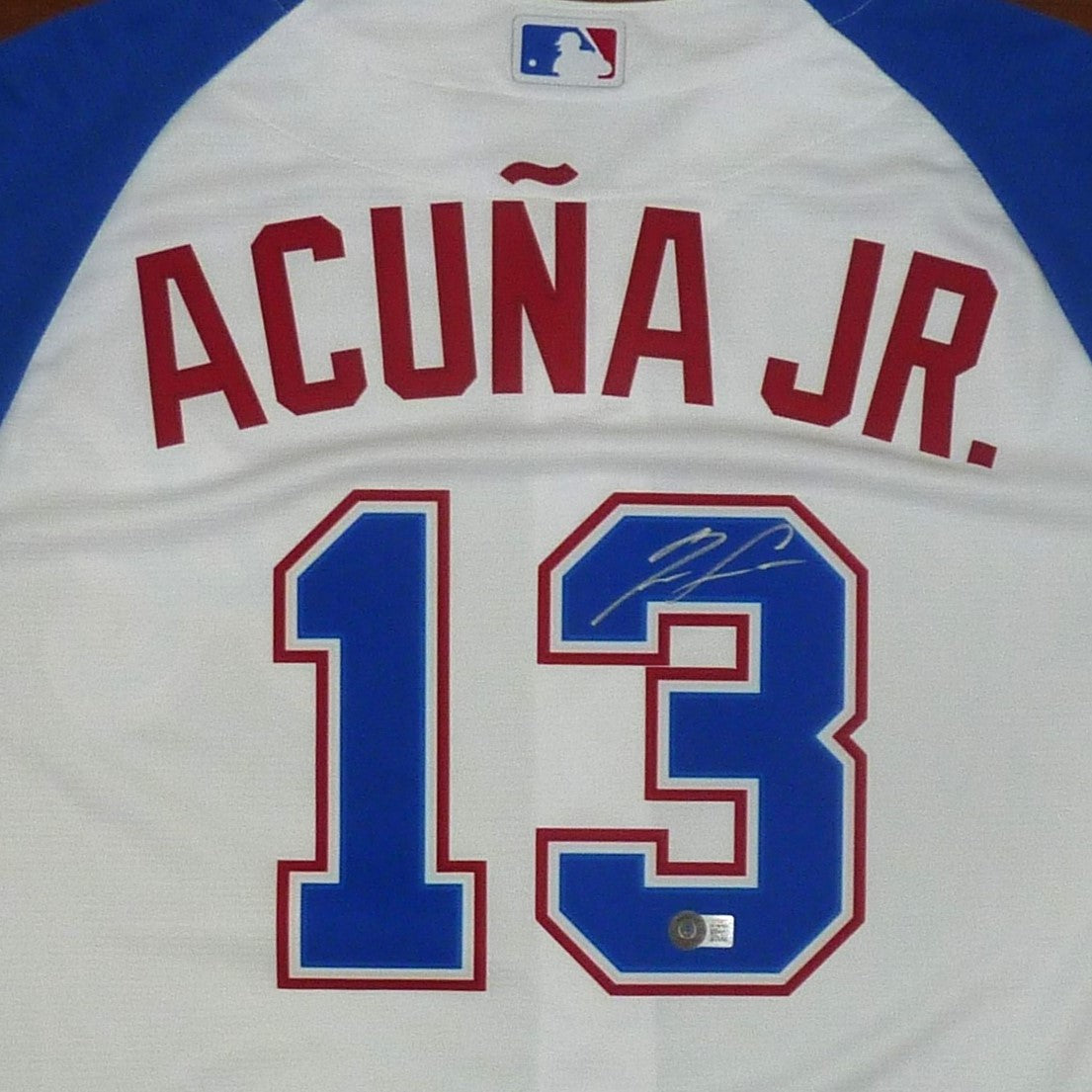 Ronald acuna best sale jr throwback jersey