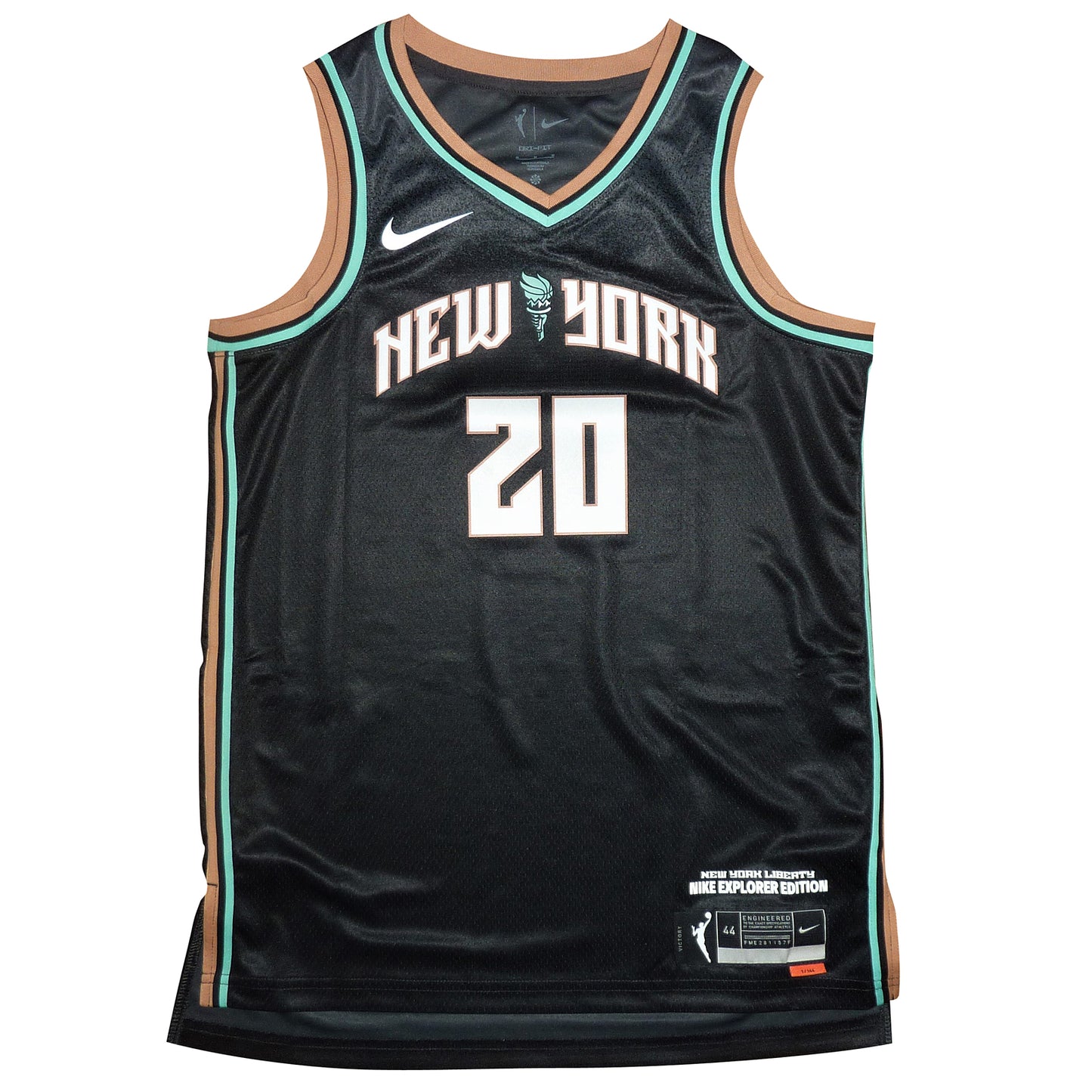 Sabrina Ionescu Autographed New York Liberty (Black #20) Nike Jersey - Fanatics