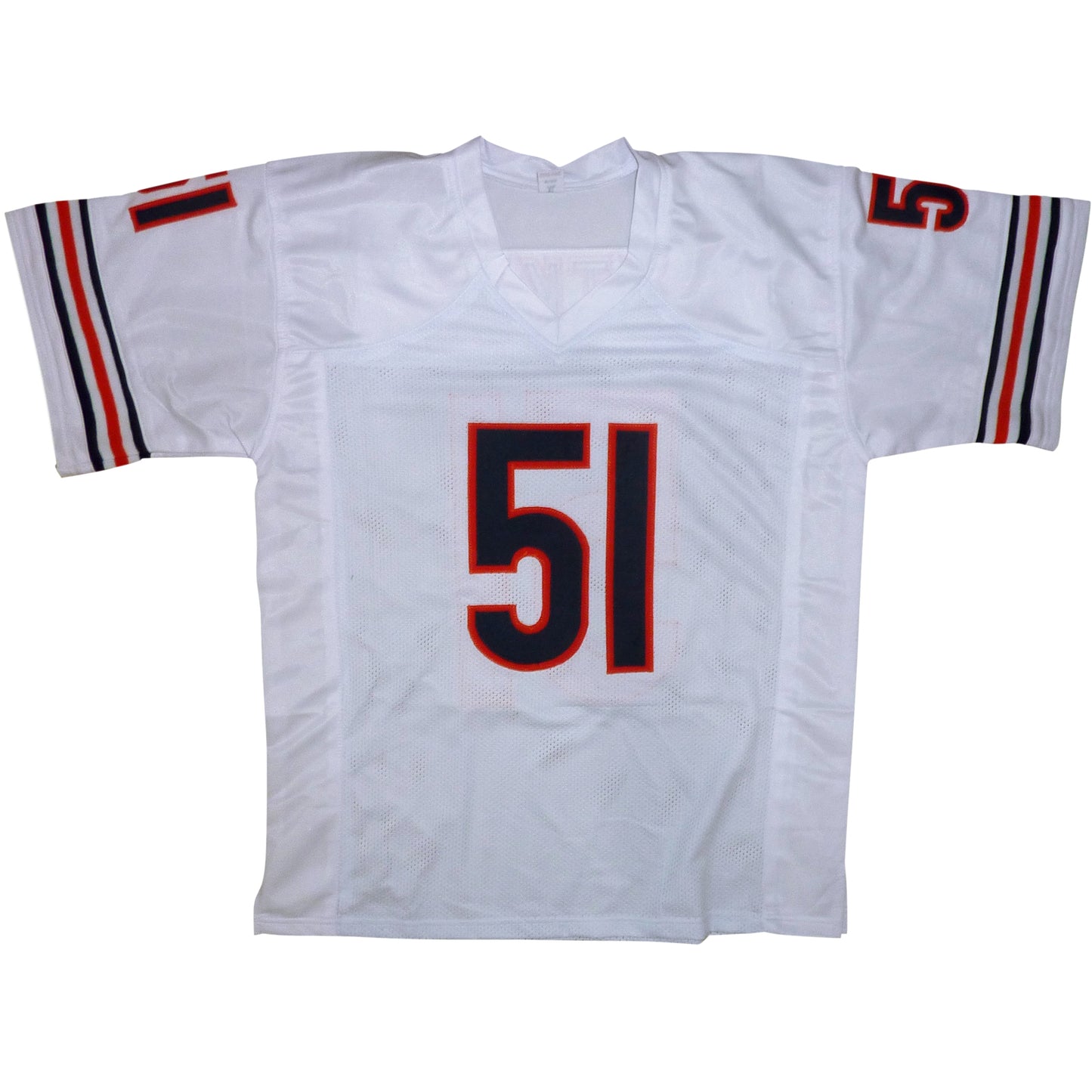 Dick Butkus Autographed Chicago (White #51) Custom Jersey - BAS