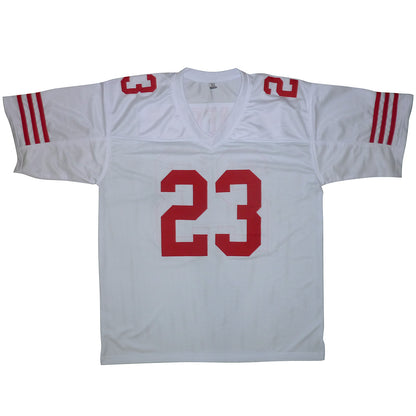 Christian McCaffrey Autographed San Francisco (White #23) Custom Jersey - Beckett