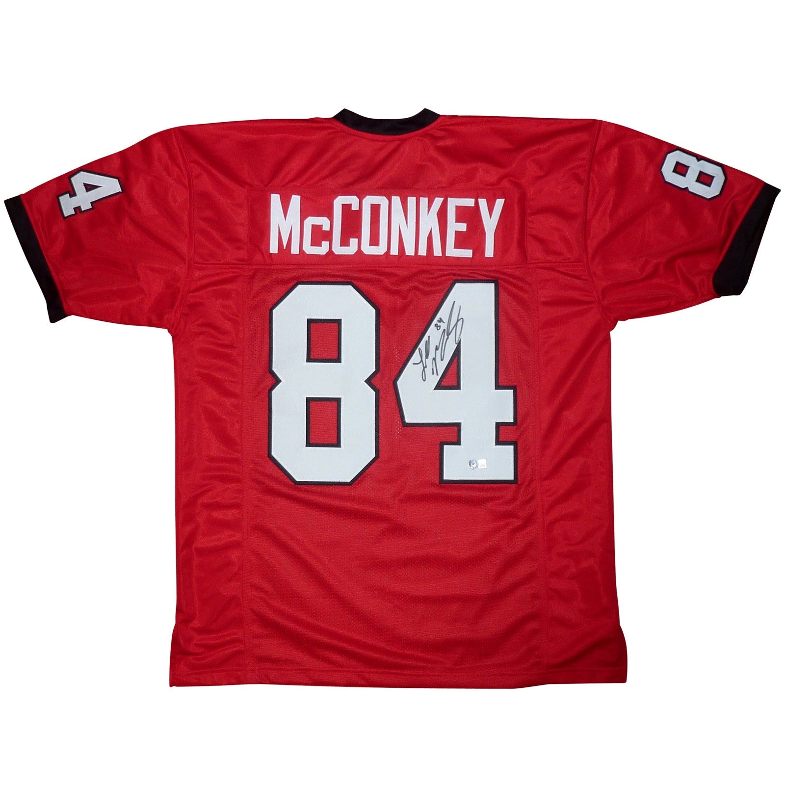 Ladd McConkey Autographed Georgia Bulldogs (Red #84) Custom Jersey - B –  Palm Beach Autographs LLC