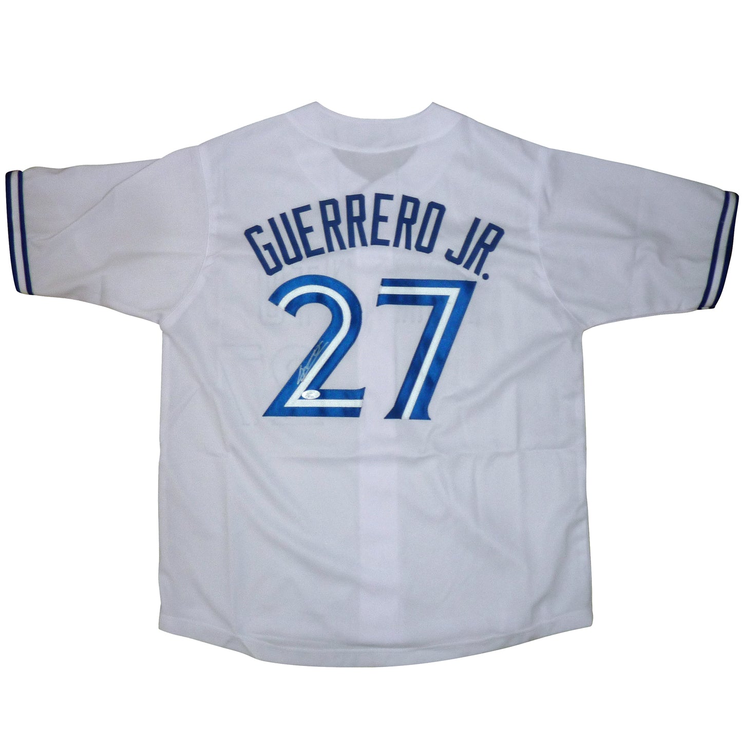 Vladimir Guerrero Jr. Autographed Toronto (White #27) Jersey - JSA