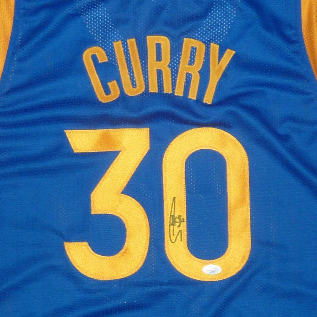 Curry jersey fashion blue