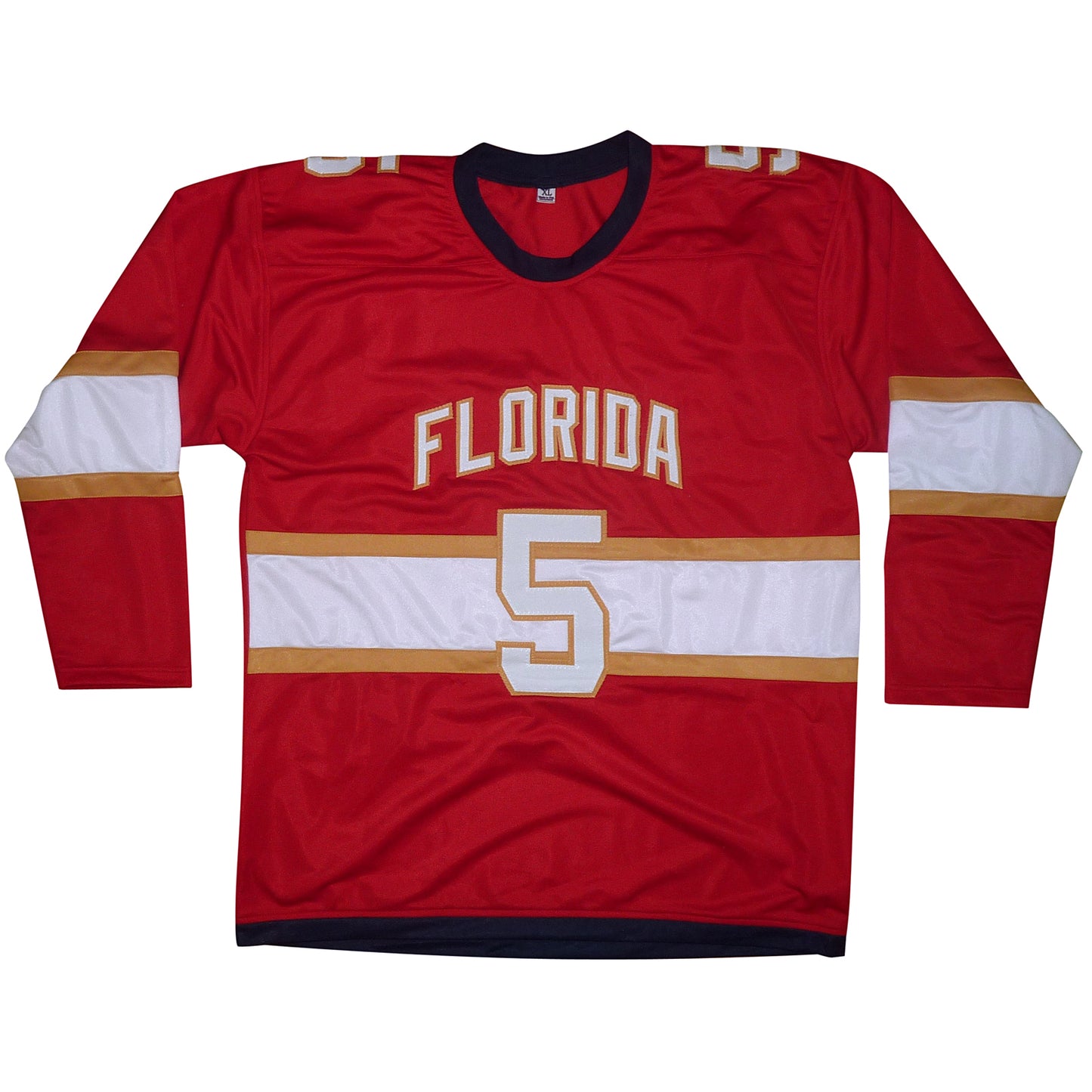 Aaron Ekblad Autographed Florida (Red #5) Custom Hockey Jersey  JSA