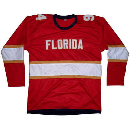 Ryan Lomberg Autographed Florida (Red #94) Custom Hockey Jersey - JSA