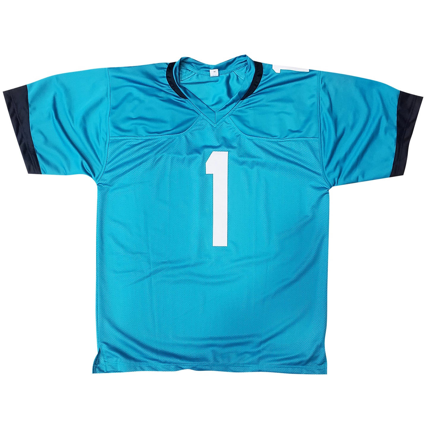 Travis Etienne Autographed Jacksonville (Teal #1) Custom Jersey - Beckett