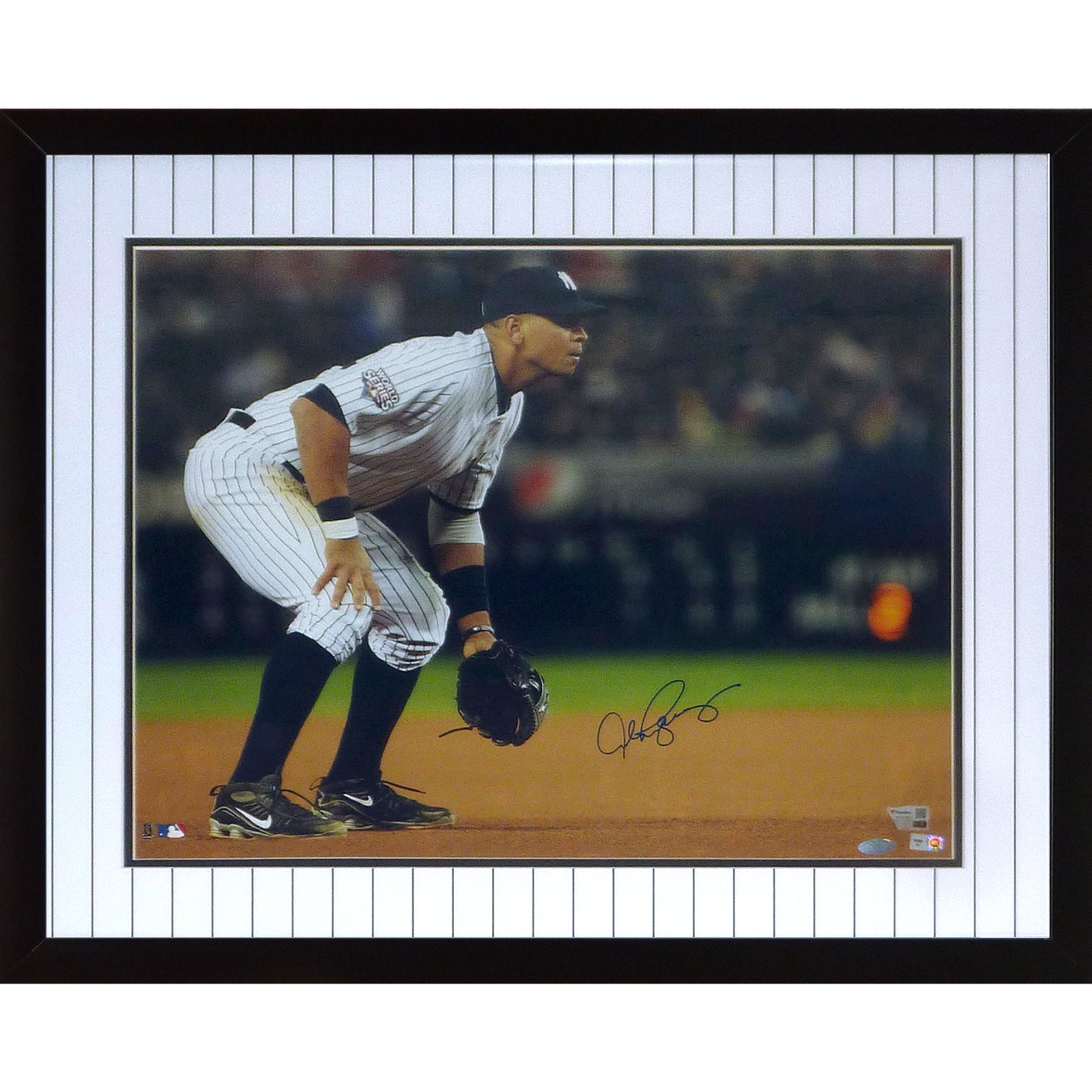 Alex Rodriguez Autographed New York Yankees Deluxe Framed 16x20 Photo - Fanatics