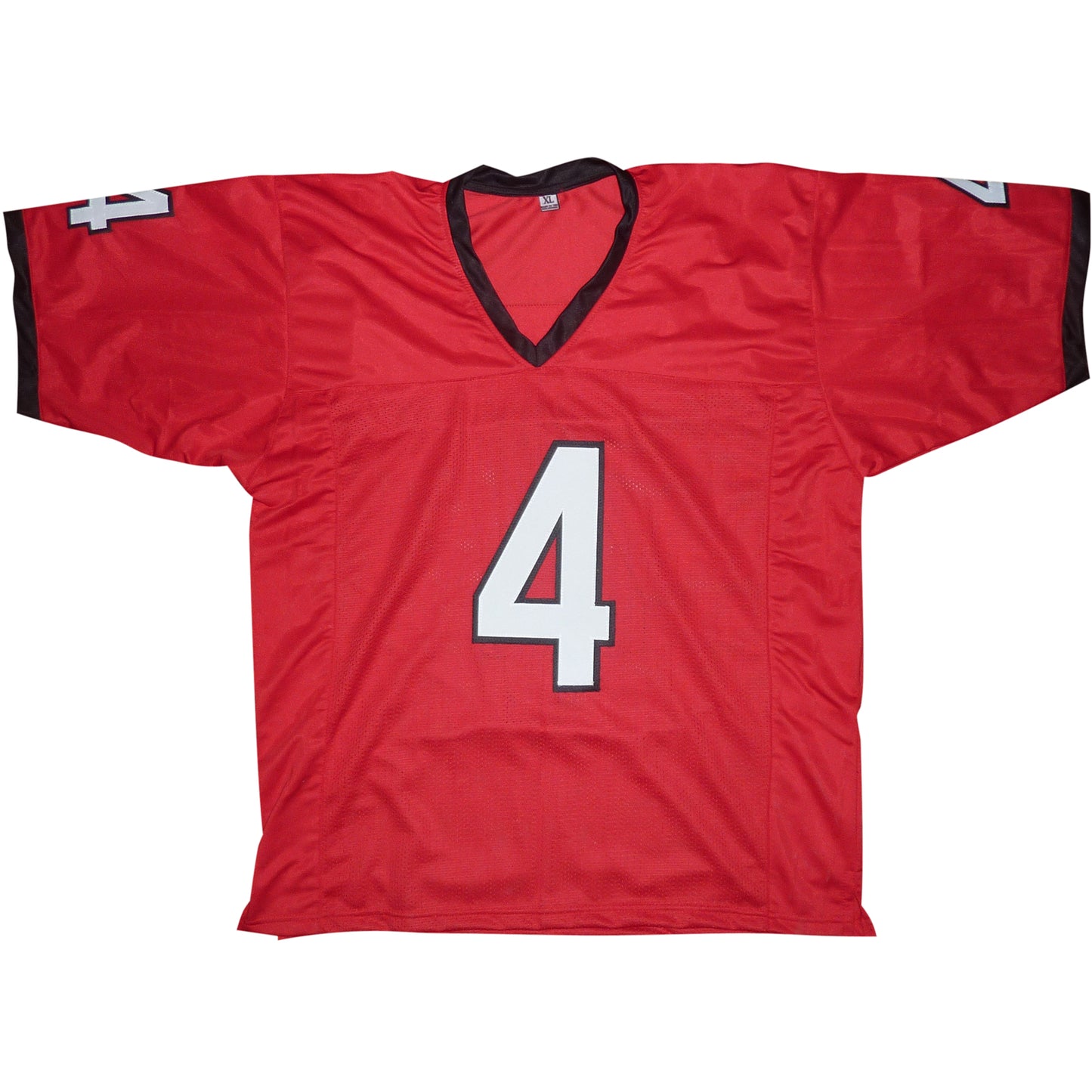 James Cook Autographed Georgia Bulldogs (Red #4) Jersey - Beckett