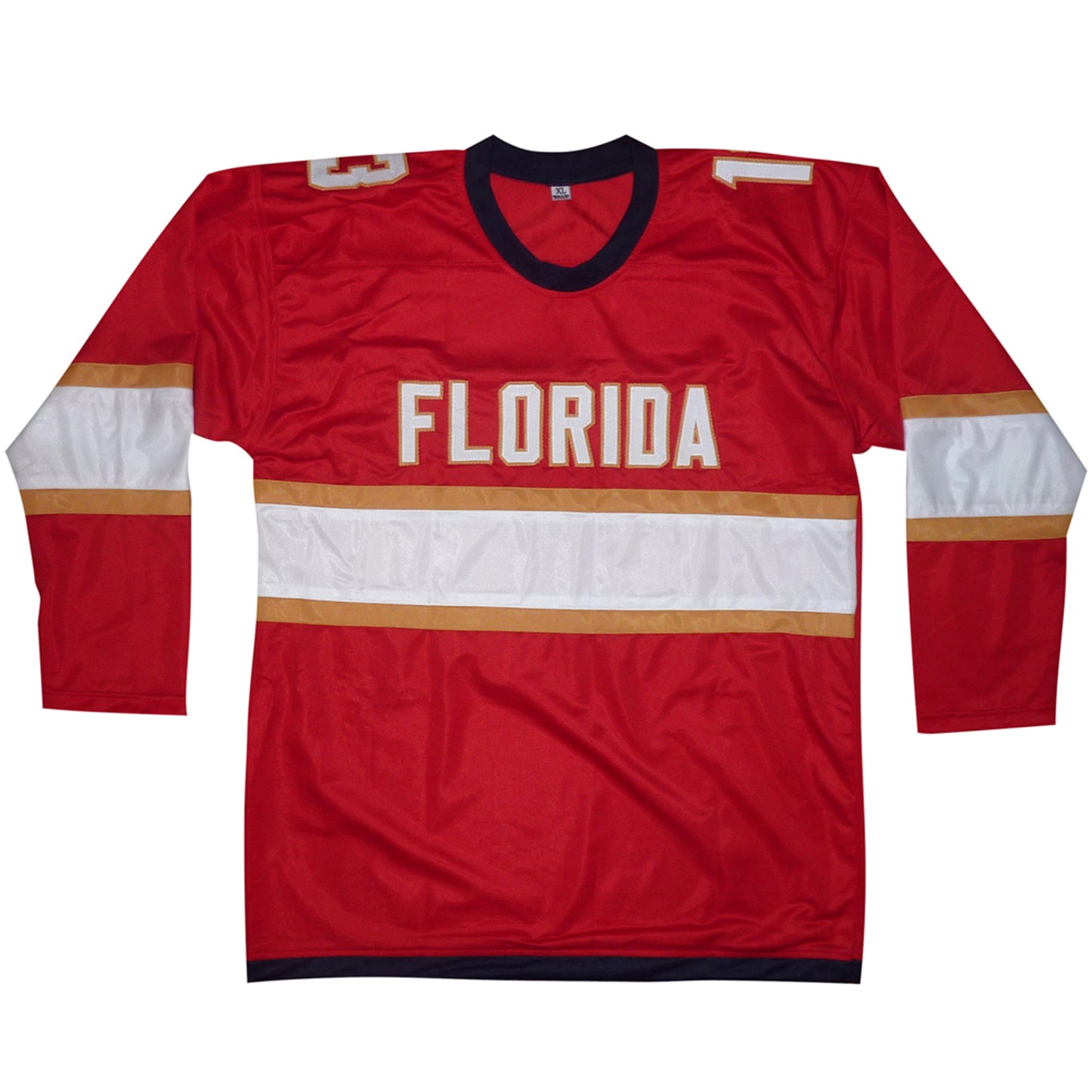 Sam Reinhart Autographed Florida (Red #13) Custom Hockey Jersey - JSA