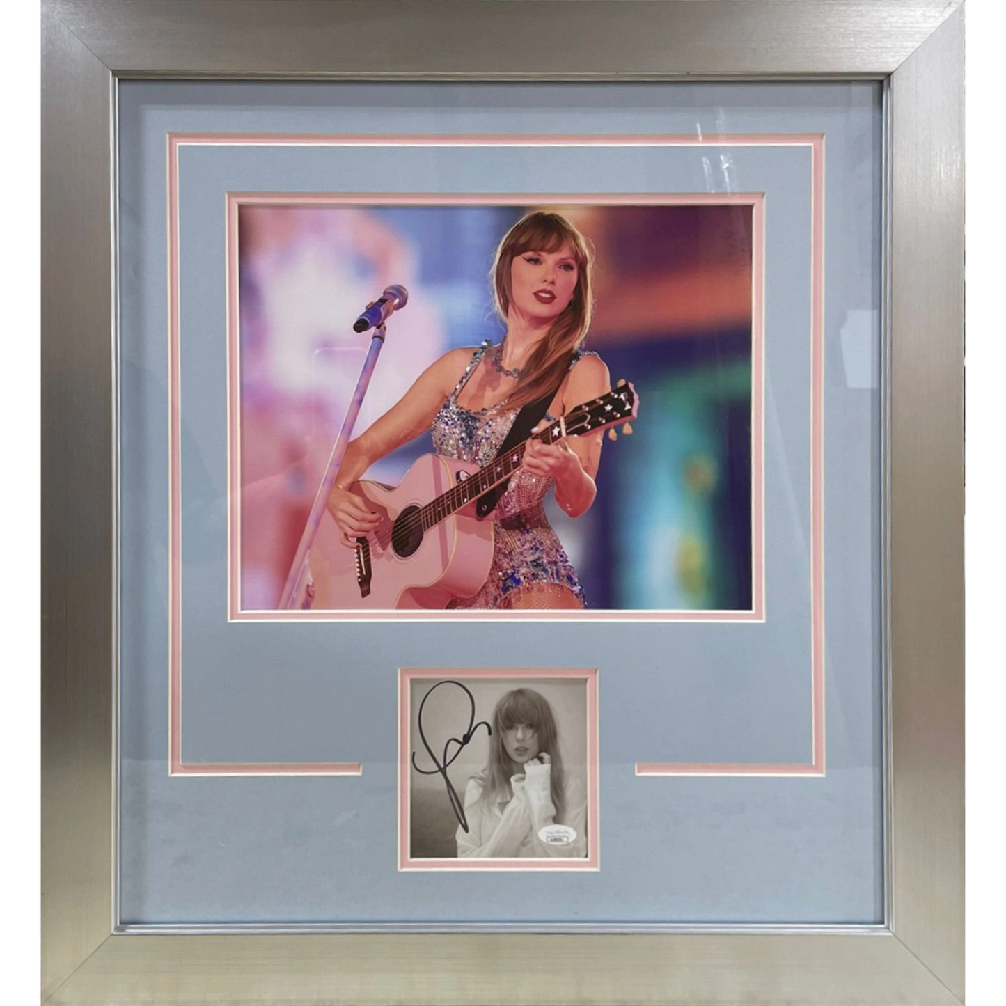 Taylor Swift Eras Tour Concert 11x14 Photo Deluxe Framed with Autographed Photo - JSA