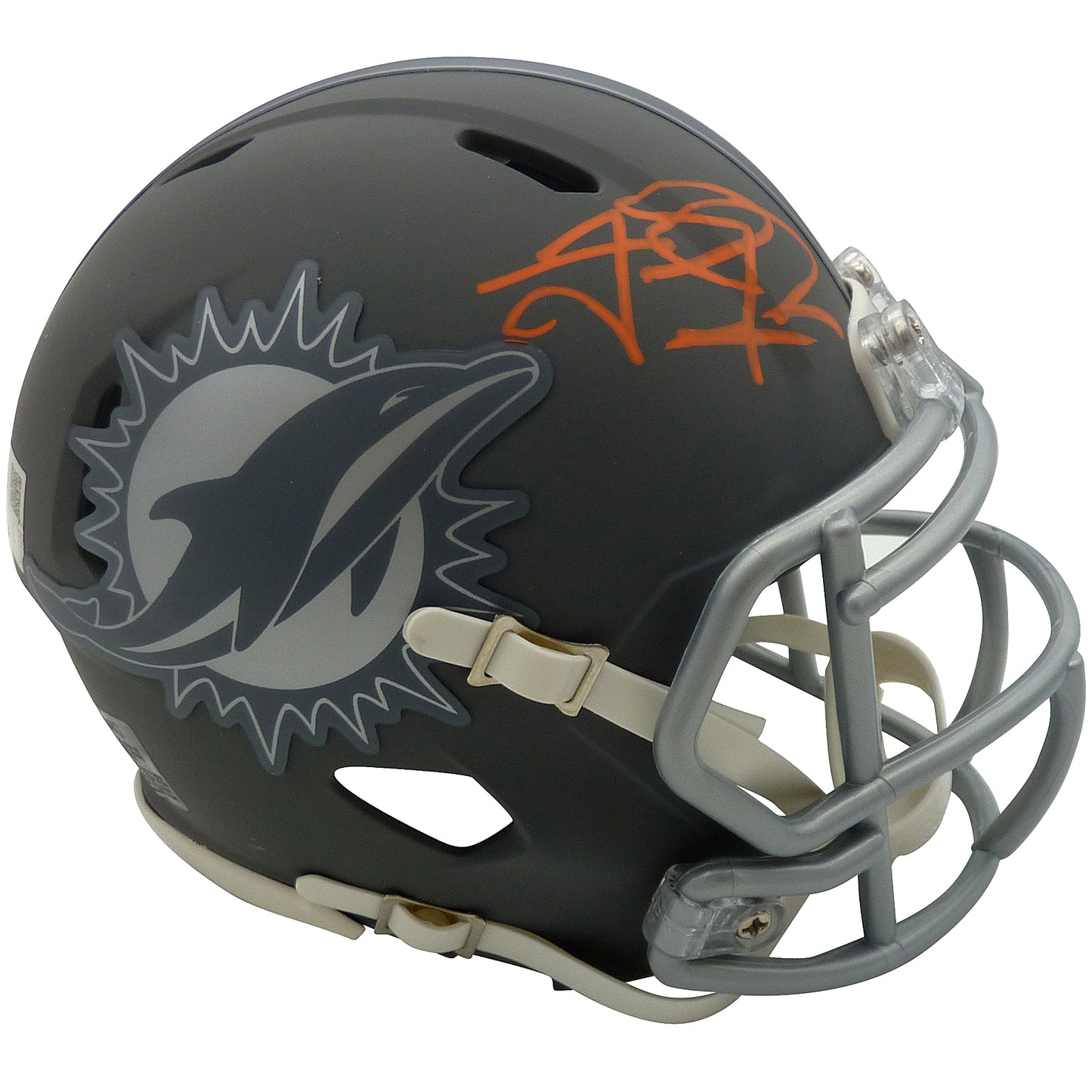 Tua Tagovailoa Autographed Miami Dolphins (SLATE Alternate) Mini Helmet - Fanatics