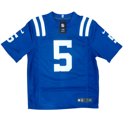 Anthony Richardson Autographed Indianapolis Colts (Blue #5) Nike Limited Jersey - Fanatics