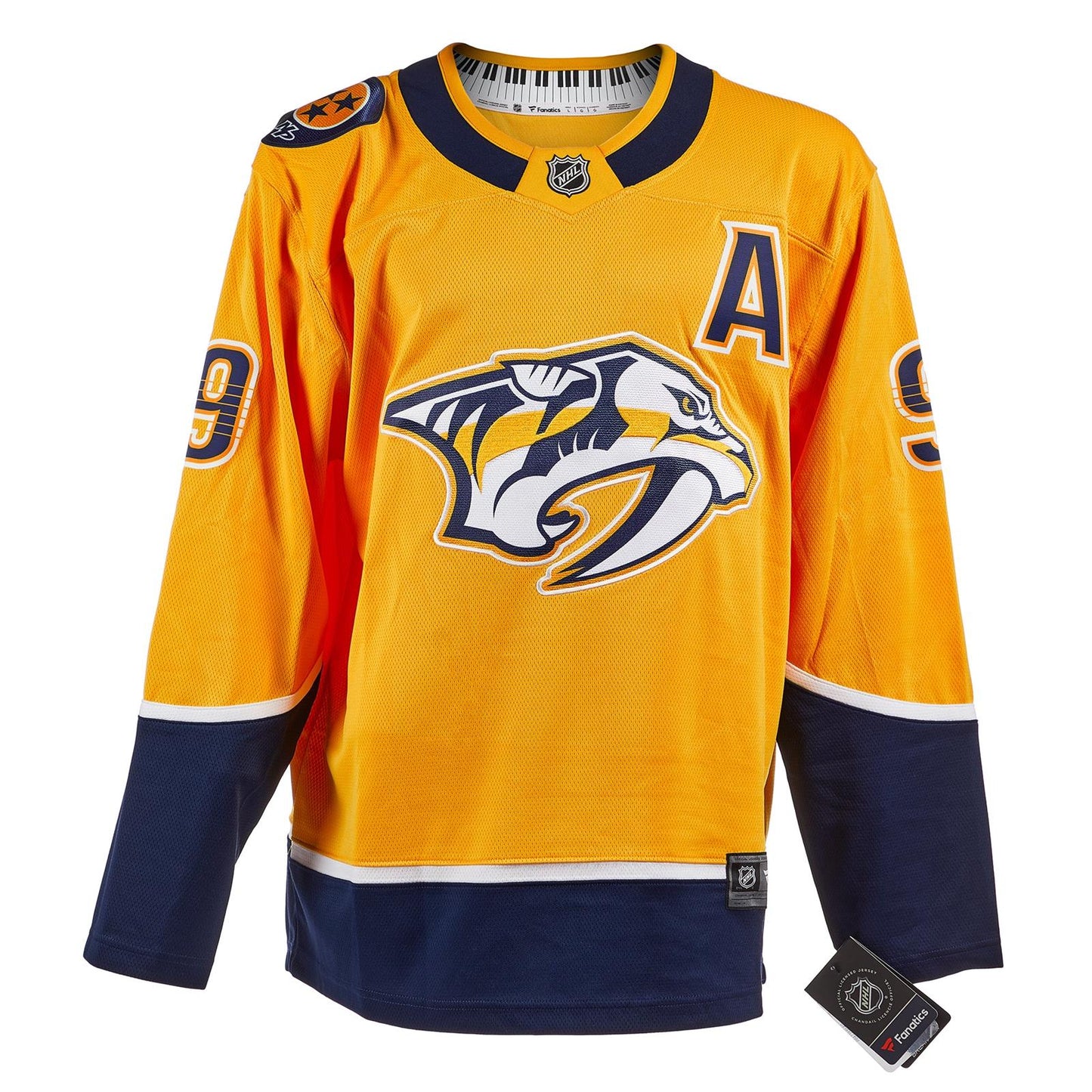 Filip Forsberg Autographed Nashville Predators (Gold #9) Breakaway Jersey