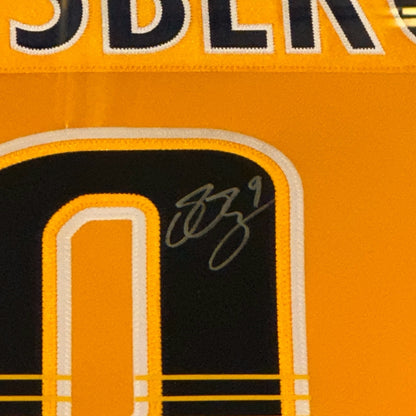 Filip Forsberg Autographed Nashville Predators (Gold #9) Framed Jersey