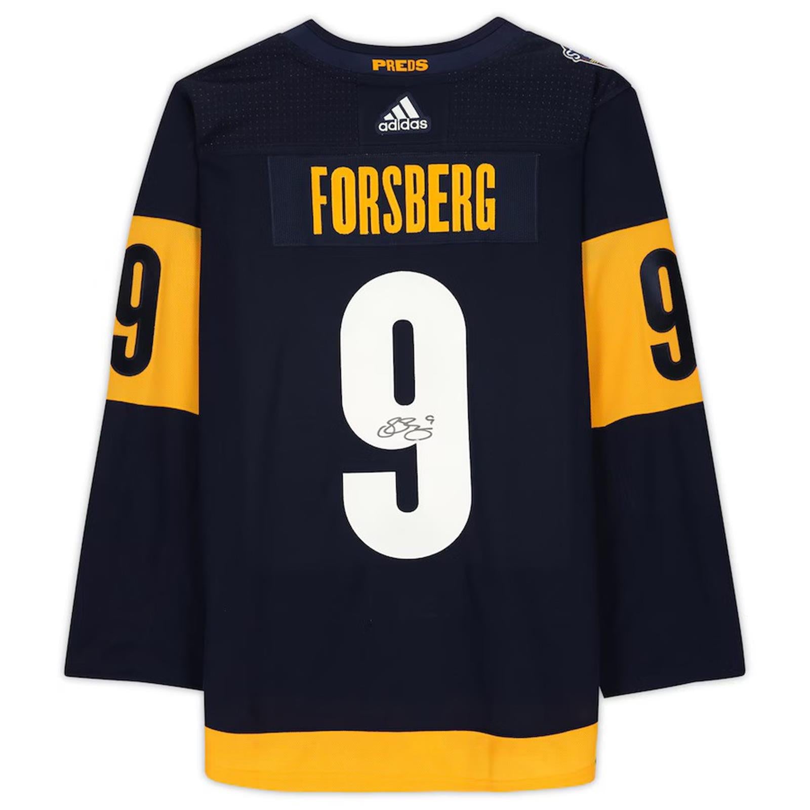 Filip Forsberg Autographed Nashville Predators (Smashville Stadium Series #59) Adidas Jersey - Fanatics