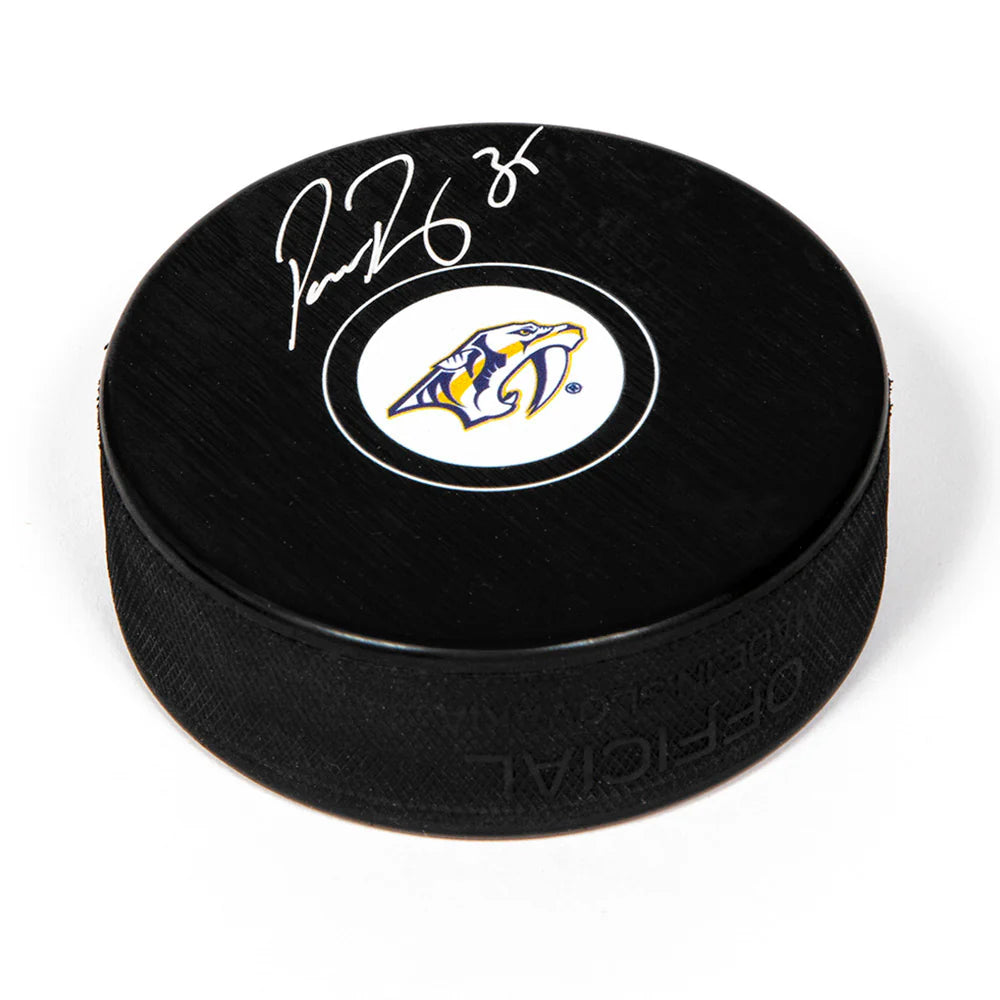 Pekka Rinne Autographed Nashville Predators Hockey Puck - AJ Sports