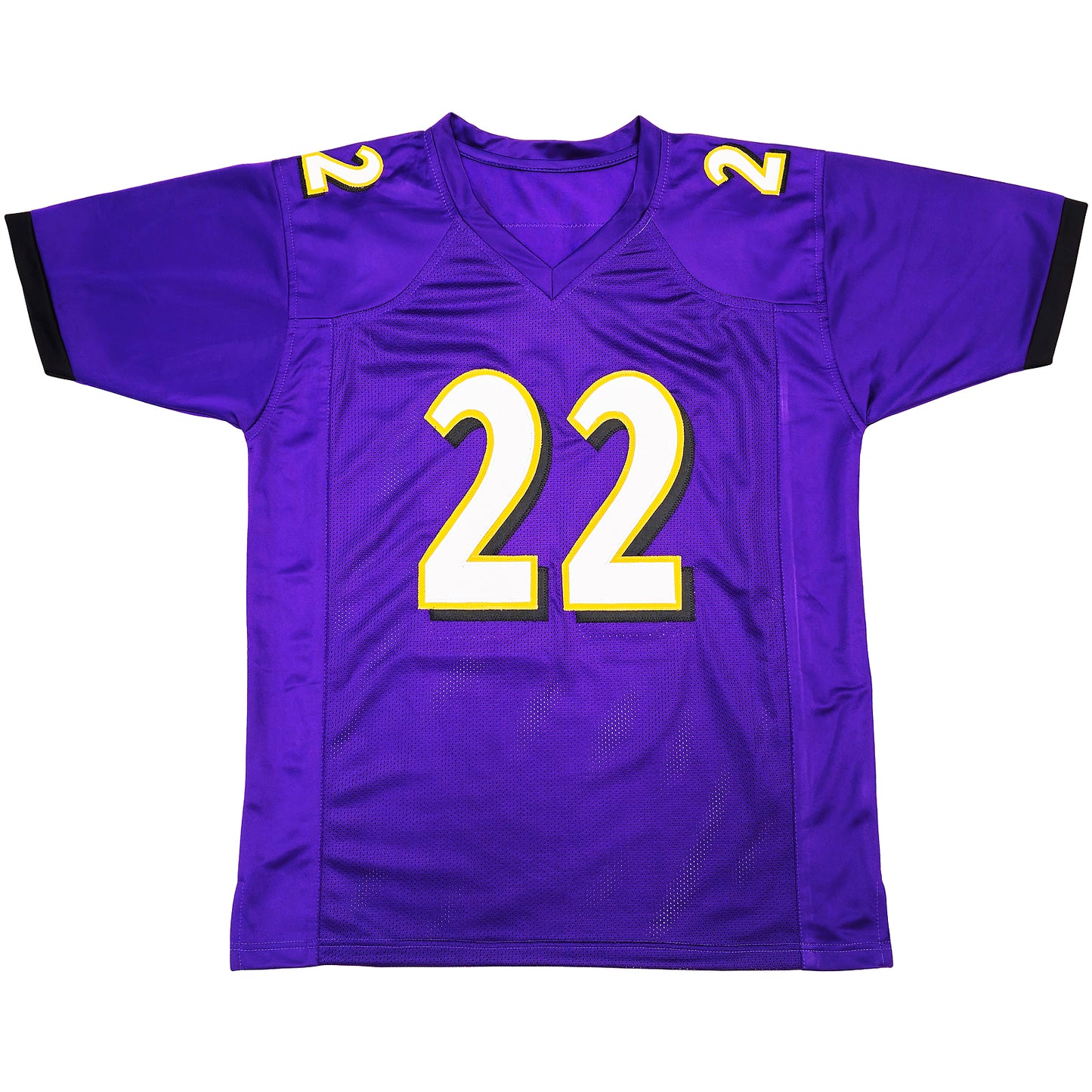 Derrick Henry Autographed Baltimore (Purple #22) Custom Jersey - Beckett