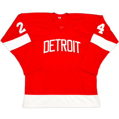 Chris Chelios Autographed Detroit (Red #24) Custom Jersey - Beckett