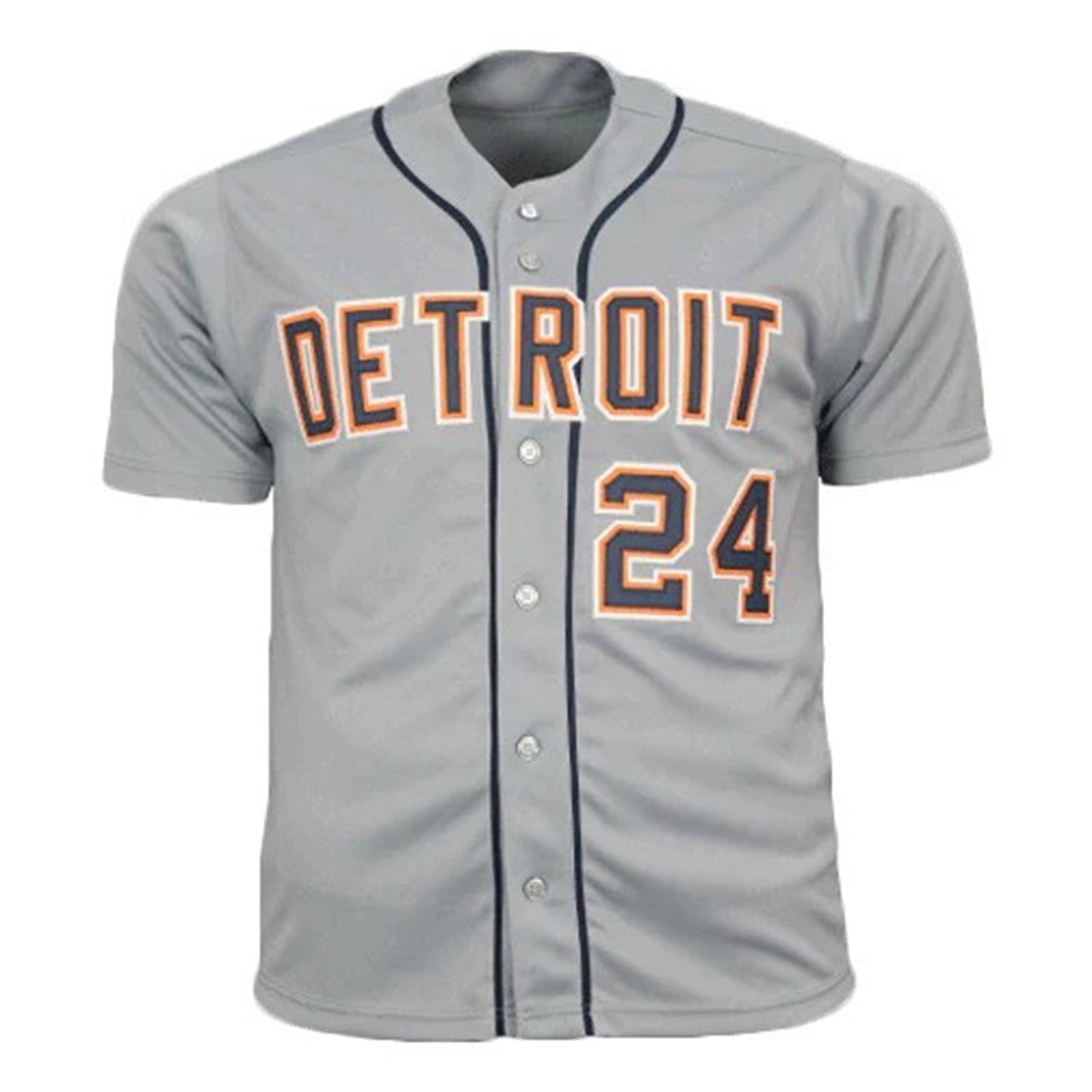 Miguel Cabrera Autographed Detroit (Gray #24) Custom Jersey JSA