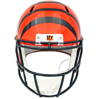 Ja'Marr Chase Autographed Cincinnati Bengals (Speed) Speed Full-Size Replica Helmet - Beckett