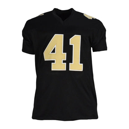 Alvin Kamara Autographed New Orleans (Black #41) Custom Jersey - Beckett