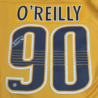 Ryan O'Reilly Autographed Nashville Predators (Gold #90) Breakaway Jersey