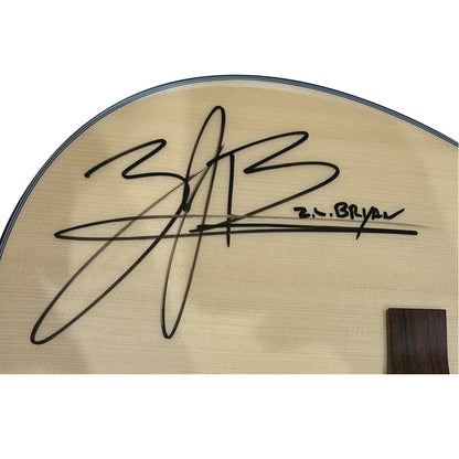 Zach Bryan Autographed Natural Acoustic Guitar - Beckett