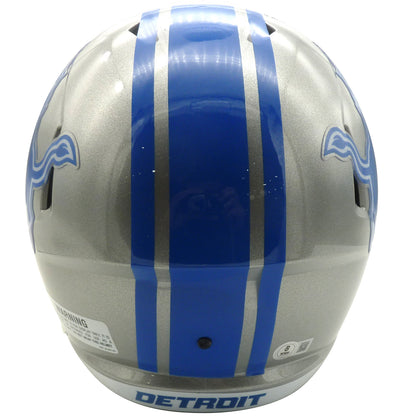 Sam LaPorta Autographed Detroit Lions Deluxe Full-Size Replica Helmet - Beckett