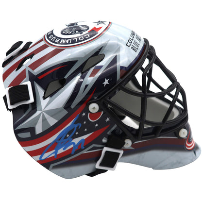 Sergei Bobrovsky Autographed Columbus Blue Jackets Mini Goalie Mask - JSA