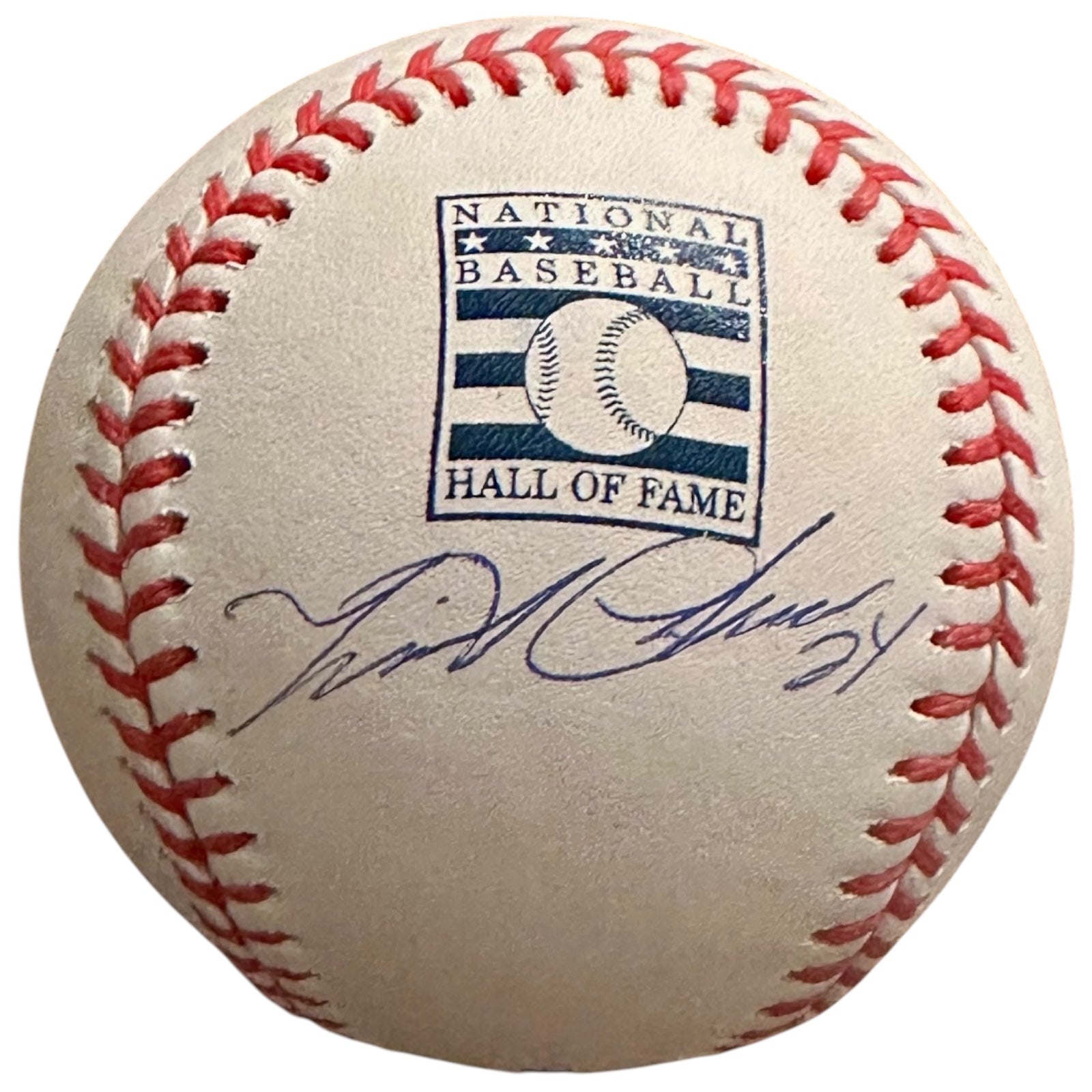 Miguel Cabrera Autographed (Hall of Fame Logo) MLB Baseball - JSA