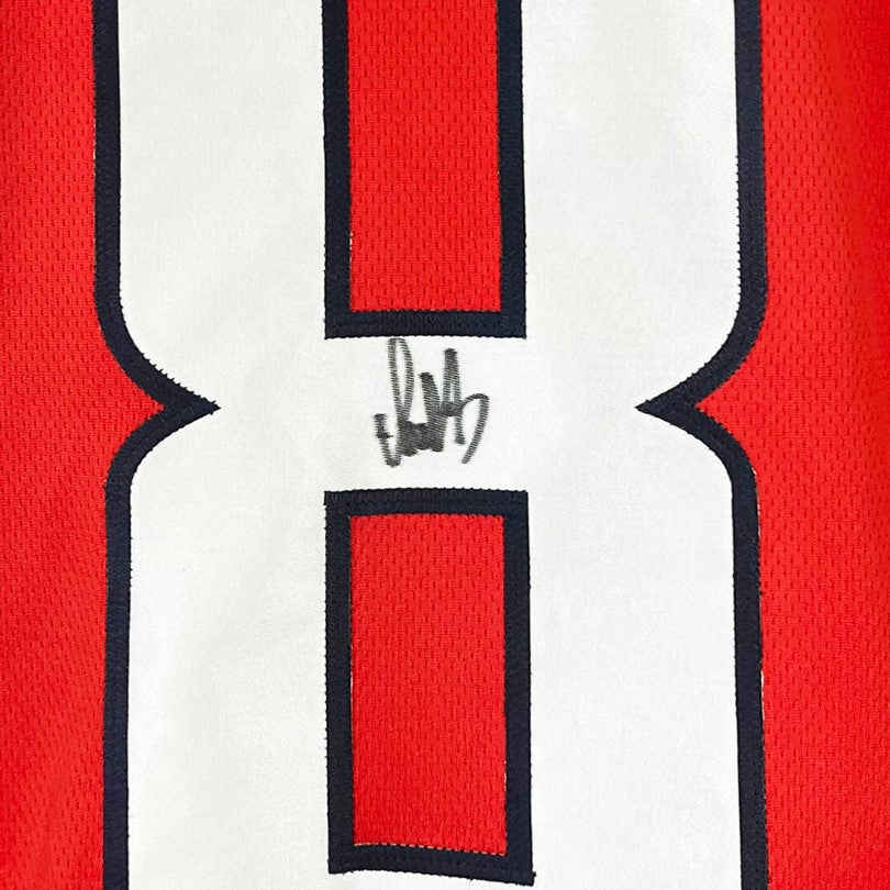 Alex Ovechkin Autographed Washington Capitals (Red #8) Authentic Hockey Jersey with Stanley Cup Patch - Fanatics