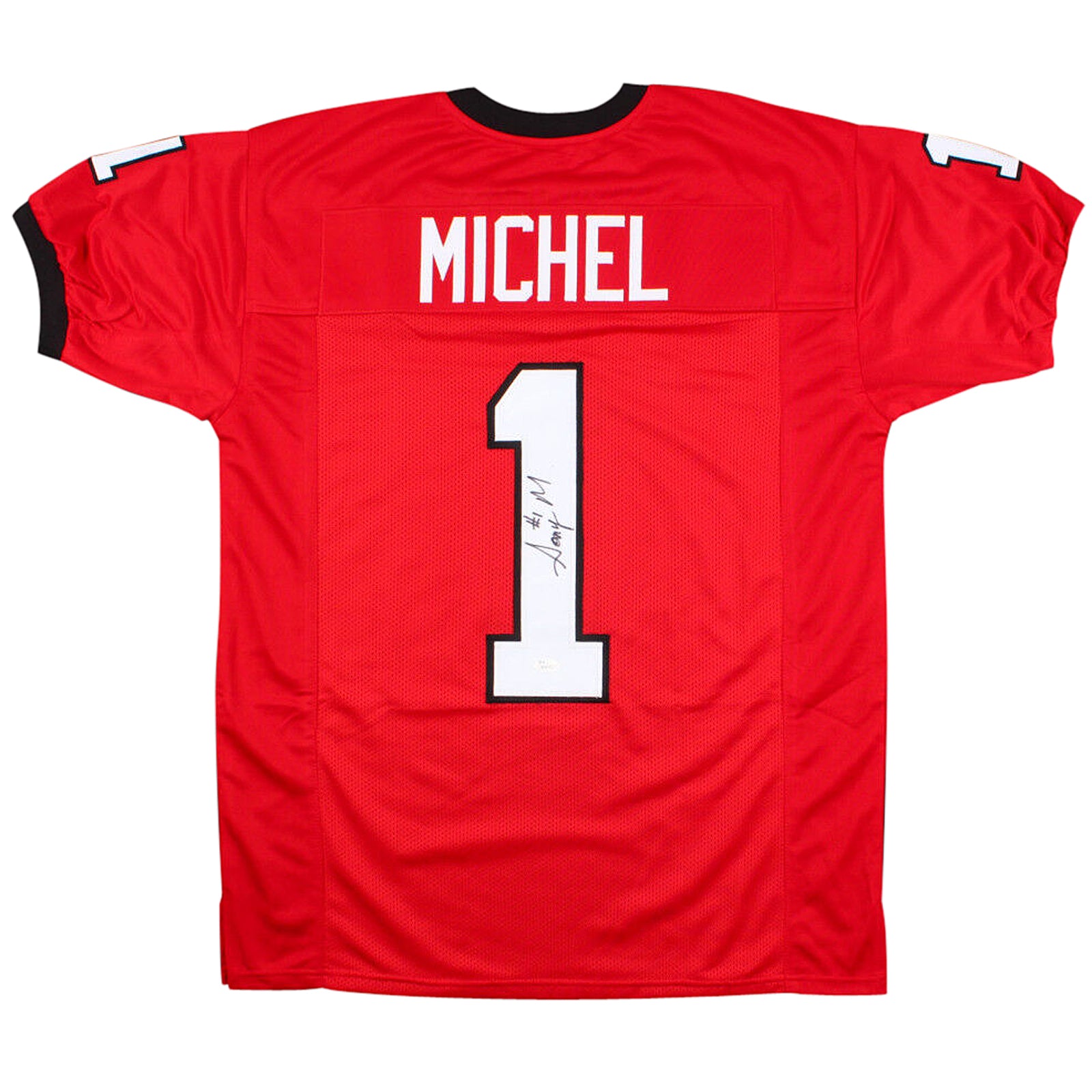 Signed Sony Michel store jersey