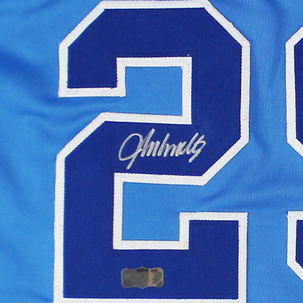 John Smoltz Signed White Custom Baseball Jersey – Schwartz Sports  Memorabilia