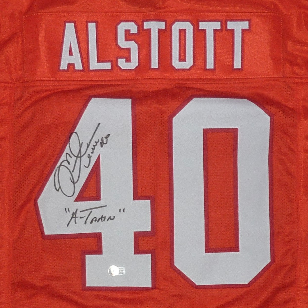 Mike alstott clearance creamsicle jersey