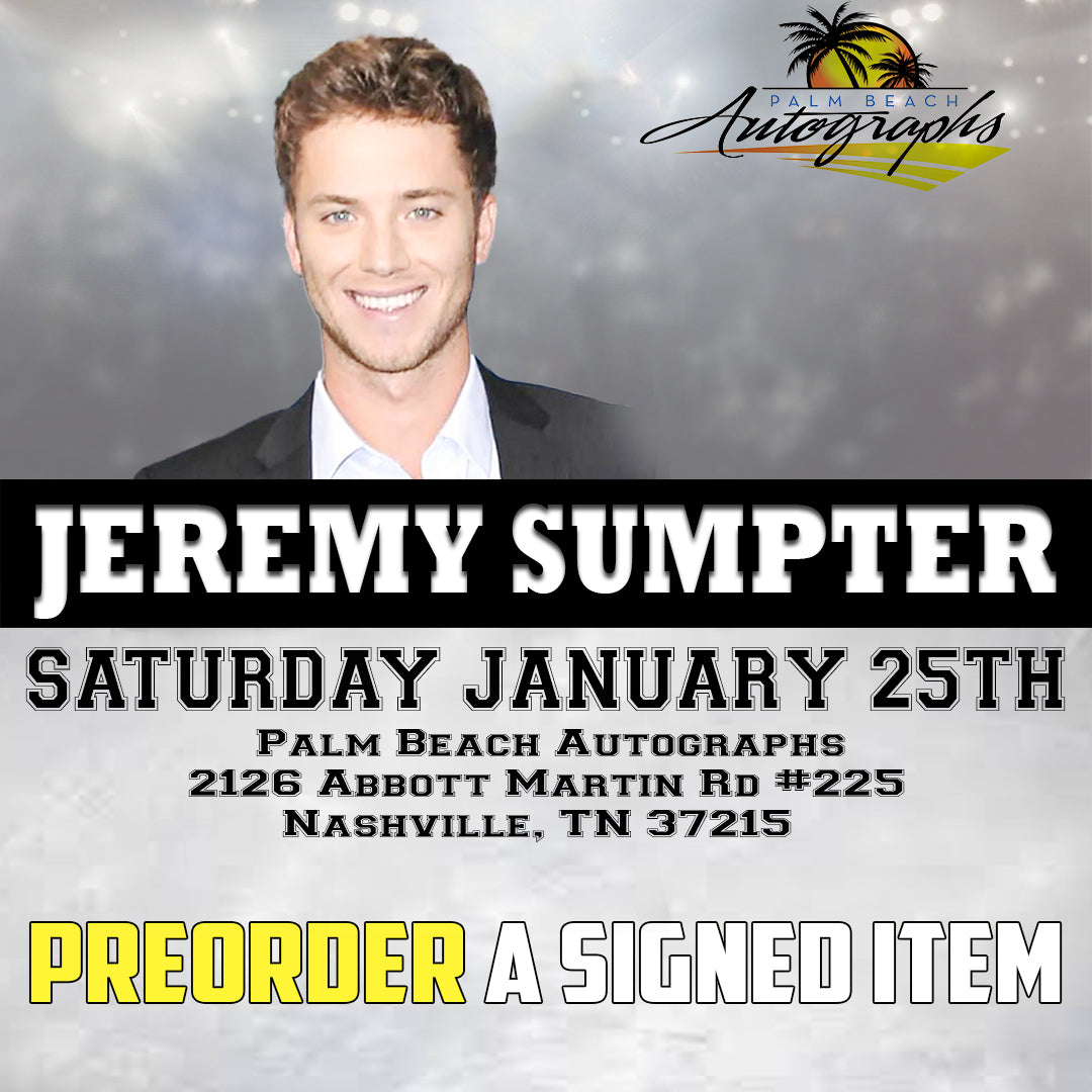 PRESALE - JEREMY SUMPTER MAIL ORDER FOR OUR Nashville In-Store Public Signing - January 17th, 2025