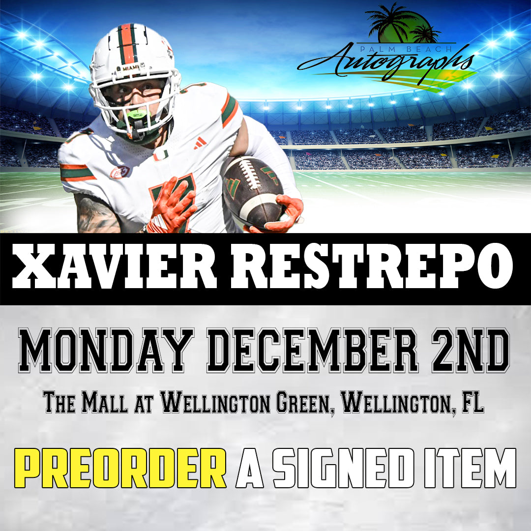 PRESALE - XAVIER RESTREPO MAIL ORDER FOR OUR Wellington In-Store Public Signing - December 2nd, 2024