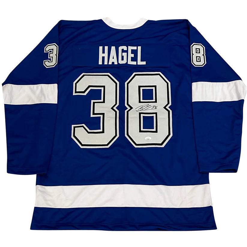 PRESALE - BRANDON HAGEL AUTOGRAPHED TAMPA BAY LIGHTNING CUSTOM JERSEY