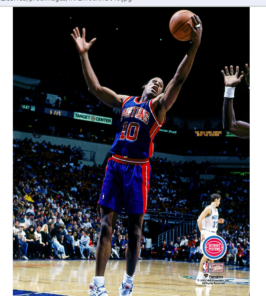 PRESALE - Dennis Rodman Signed Pistons 8x10 Photo