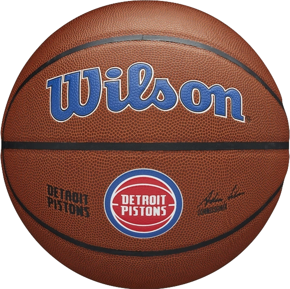 PRESALE - Dennis Rodman Signed Wilson Pistons Logo Basketball