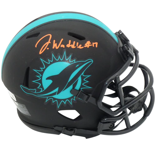Jaylen Waddle Dolphins Full Size Eclipse Helmet