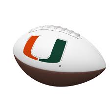 PRESALE - XAVIER RESTREPO AUTOGRAPHED HURRICANES LOGO FOOTBALL