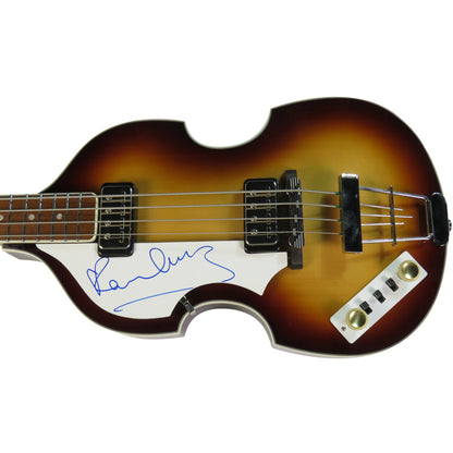 Paul McCartney Autographed Hoffner Left Handed Bass Guitar - JSA , BAS , Caiazzo