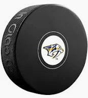 PRESALE - JUUSE SAROS AUTOGRAPHED PREDATORS PUCK