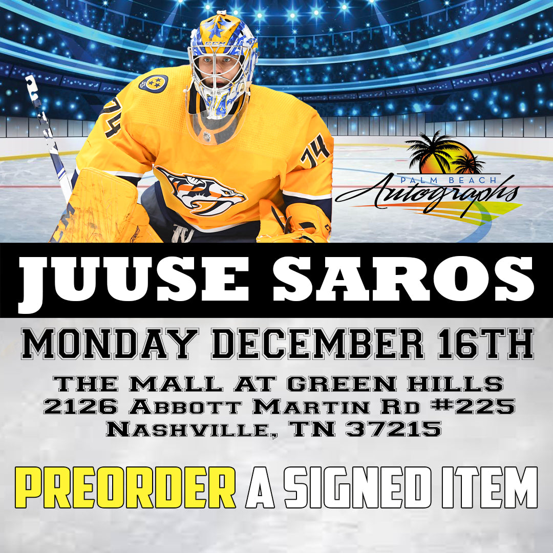 PRESALE - JUUSE SAROS MAIL ORDER FOR OUR NASHVILLE In-Store Public Signing - December 16th