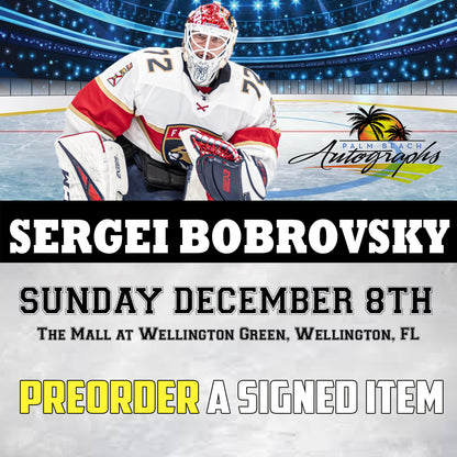 PRESALE - SERGEI BOBROVSKY MAIL ORDER FOR Wellington In-Store Signing - November 10th, 2024