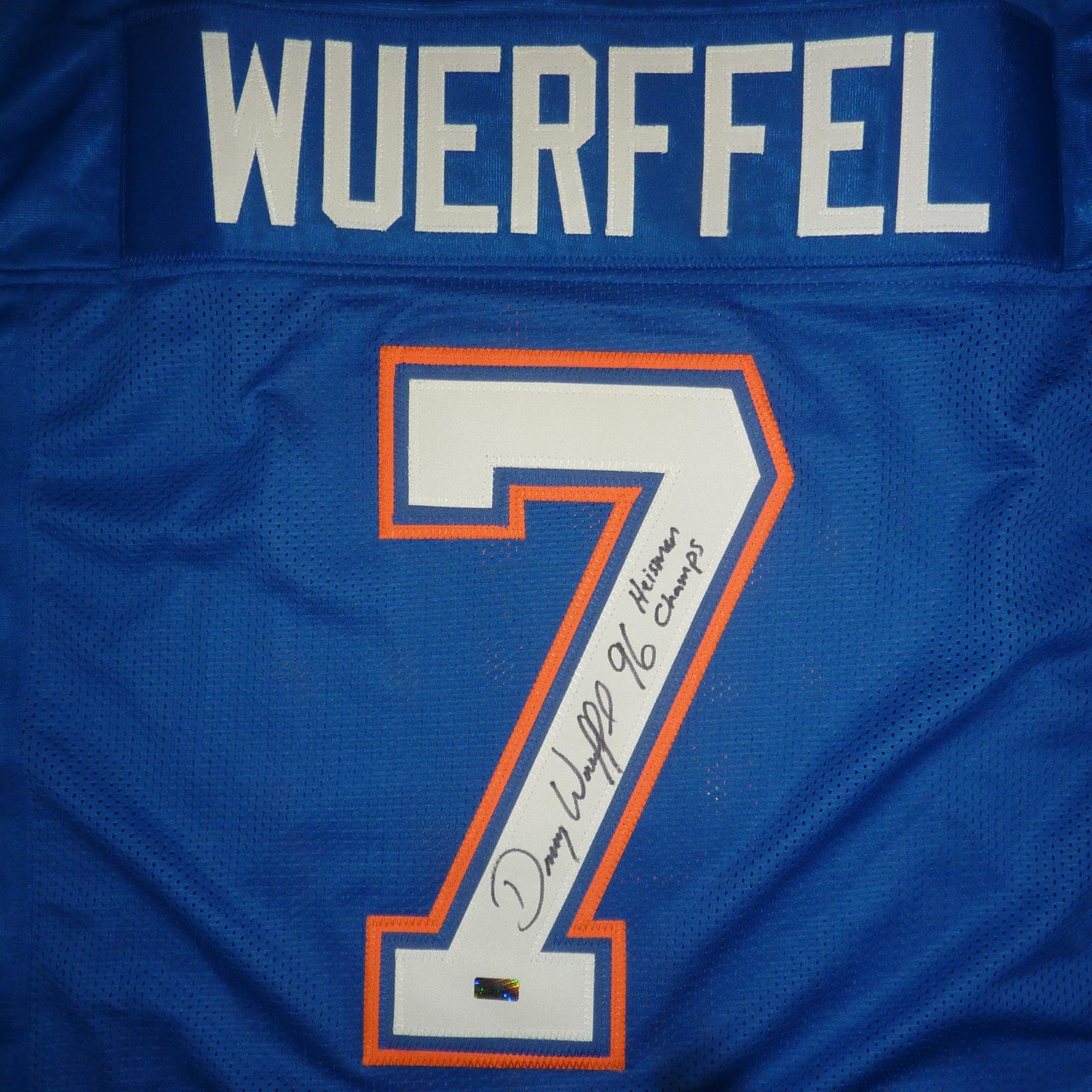 Danny sales wuerffel jersey