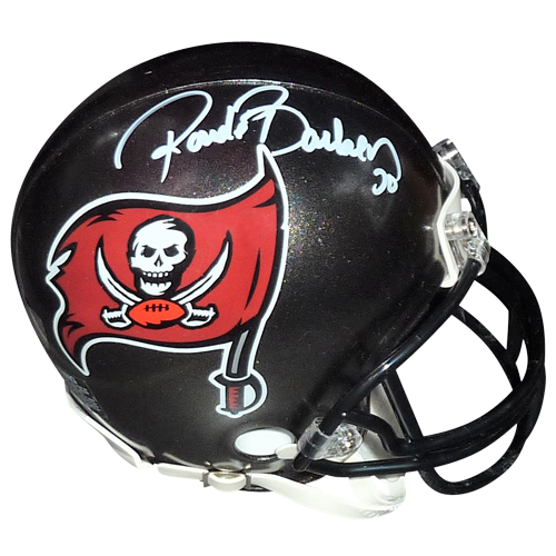 Ronde Barber Autographed Tampa Bay Buccaneers Mini Helmet